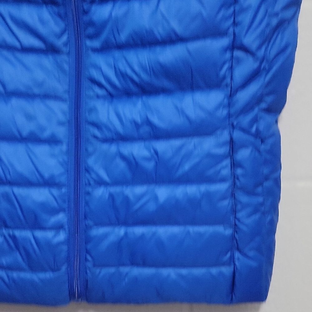Be Inspired Blue Down Packable Puffer Vest Size L - Picture 7 of 14